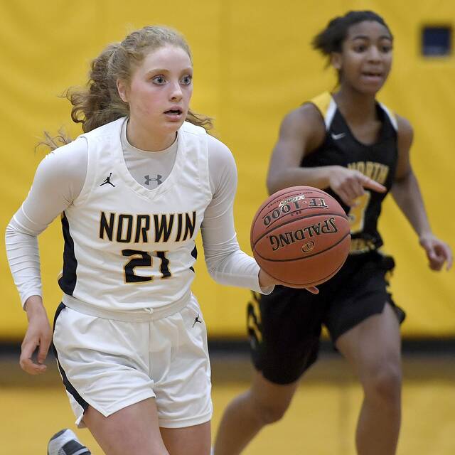 Norwin’s Brianna Zajicek sinks near 70-foot buzzer-beater