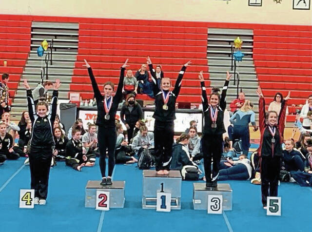 Hard work pays off for Baldwin freshman at WPIAL gymnastics championships