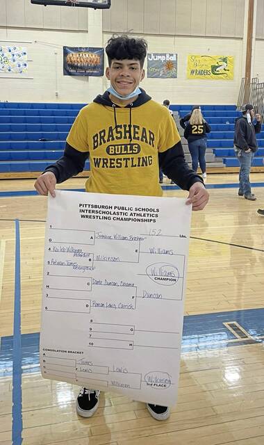 City League crowns wrestling champions