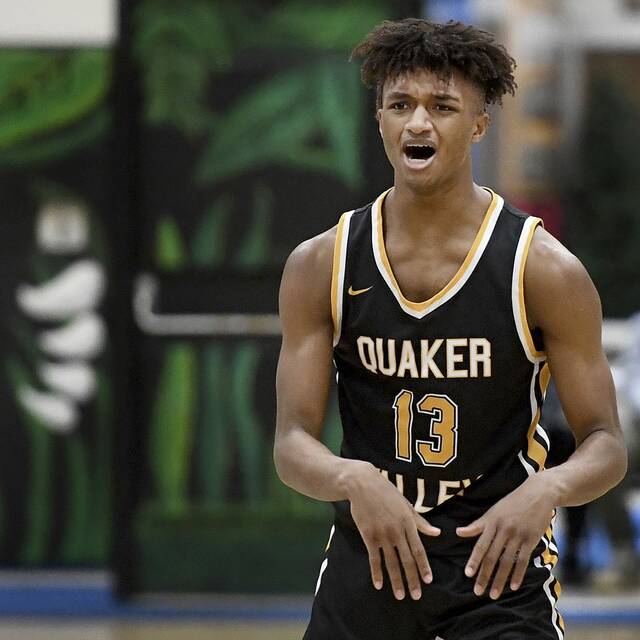 Markus Frank’s school-record 45 points leads Quaker Valley past Deer Lakes in Class 4A quarterfinals