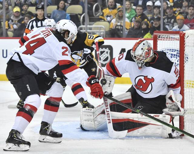 Penguins routed by Devils as losing streak hits 3 games