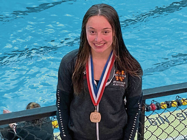 North Catholic’s Foley, Ligonier Valley’s Roddy win gold at WPIAL Class 2A diving championships