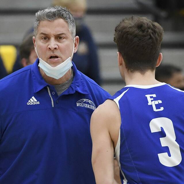 Ellwood City basketball coach Steve Antuono suspended 2 games after chaotic playoff loss