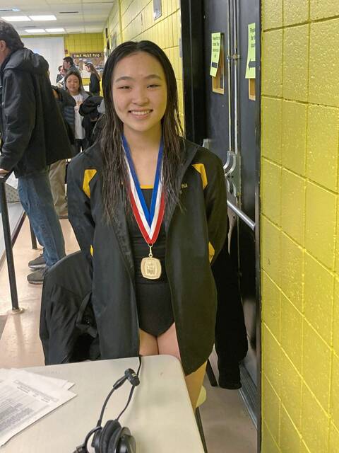 North Allegheny’s Shi, Schenk sweep WPIAL Class 3A diving titles