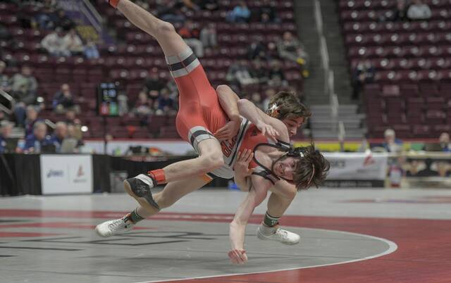 Latrobe’s Kilkeary, Waynesburg’s Church celebrate 2nd wrestling titles