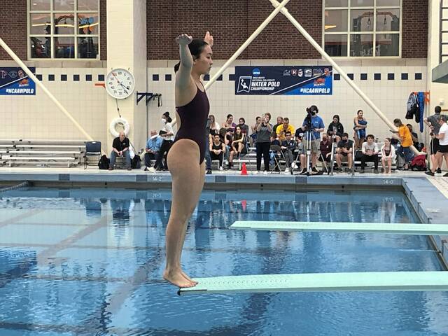 North Allegheny’s Christina Shi captures 2nd straight PIAA diving championship