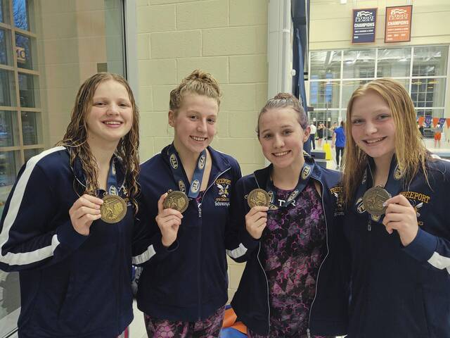 8 is enough for Freeport freshman Kira Schrecongost at PIAA championships