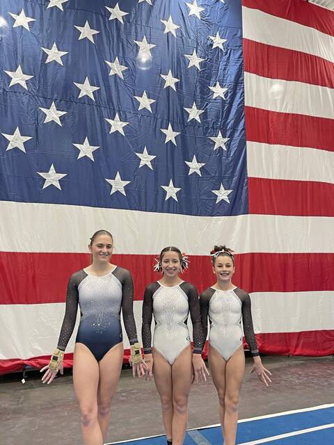Trio from Ultimate Gymnastics compete in regionals