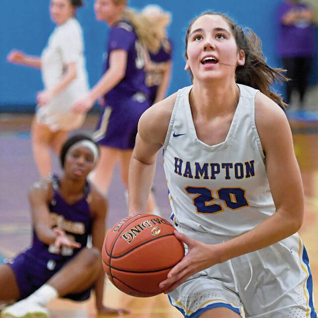 Hampton 3-sport standout picks basketball, makes college choice