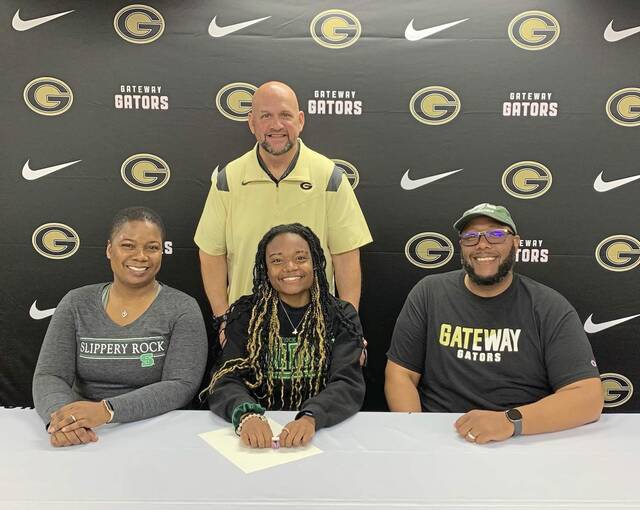 Gateway sprinter Amaya Robinson to continue career on a familiar track