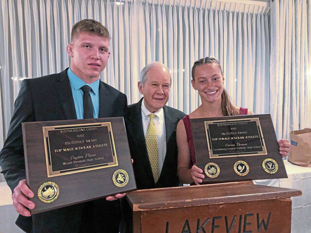 Mt. Pleasant’s Pitzer, Greensburg Central Catholic’s Brewer win Driscoll awards