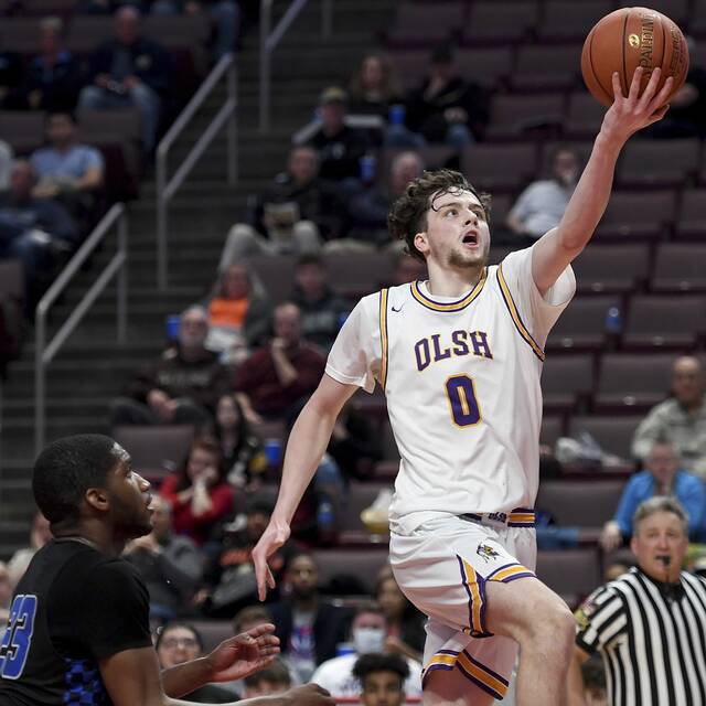 OLSH’s Jake DiMichele, coach Mike Rodriguez earn top honors on Class 2A all-state team
