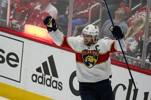 Panthers beat Capitals in overtime to tie series - The Boston Globe