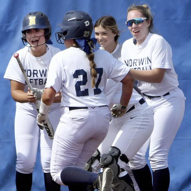 Norwin softball team, ‘coming in hot,’ beats Baldwin in playoff opener