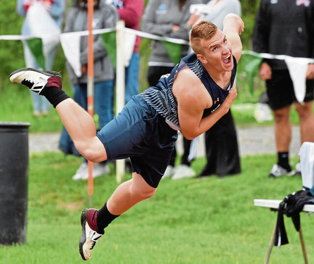 Competition with teammate leads to WPIAL javelin gold for Norwin’s Cody Scherle