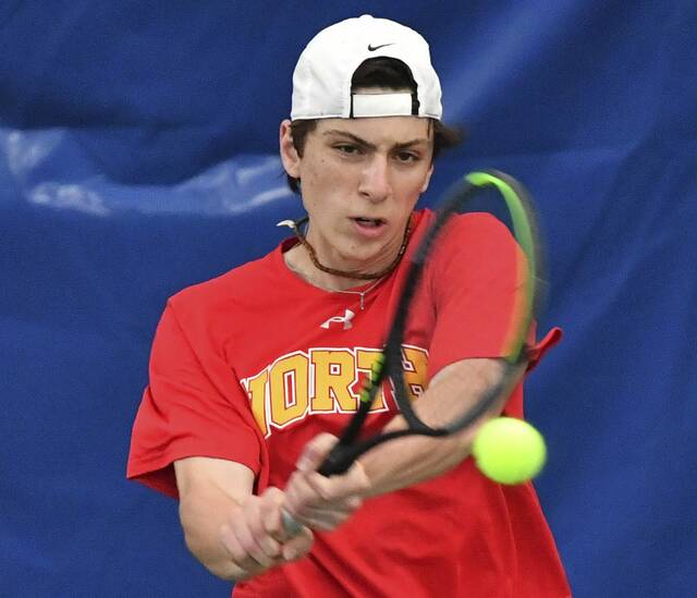 North Catholic’s Nicolas Scheller wins state tennis title