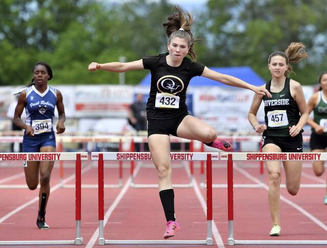 Quaker Valley hurdler Nora Johns 2nd to none for 2nd straight season