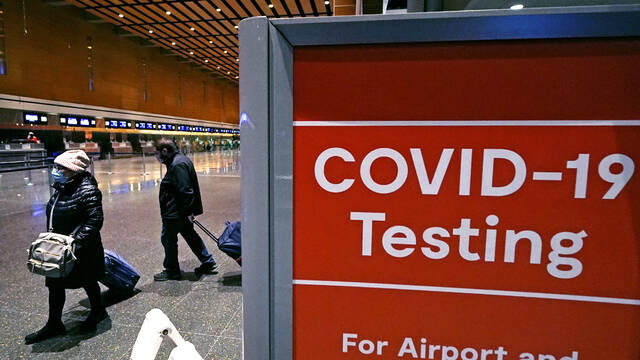 U.S. lifts covid-19 test requirement for international travel<span class="headline-video">Video <i class="fa-solid fa-circle-play"></i></span>