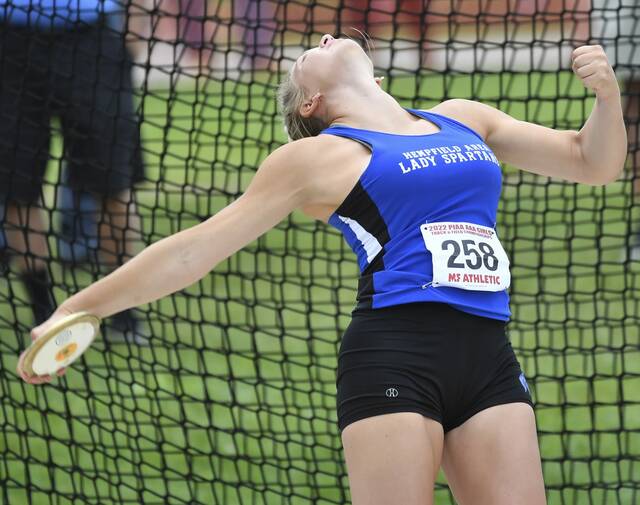 Hempfield’s Liz Tapper wins national championship in discus