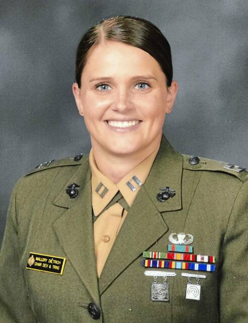 After WPIAL Hall of Fame swimming career, Aspinwall native climbs ranks in Marines