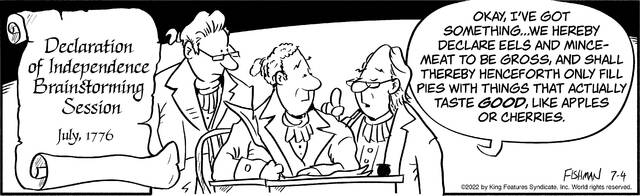 Mallard Fillmore cartoons for the week of July 4