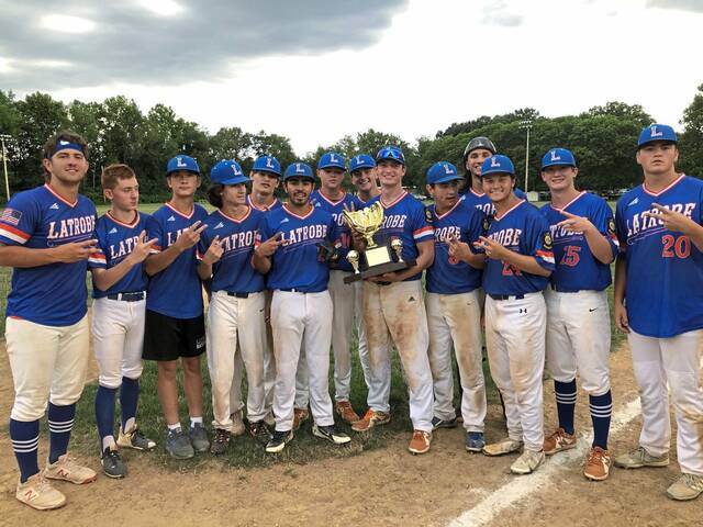 Latrobe blanks Young Township to repeat as District 31 American Legion baseball champs