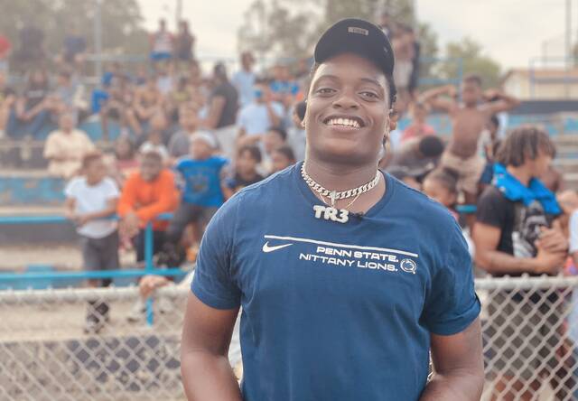 Brashear linebacker Ta’Mere Robinson chooses Penn State after Nittany Lions ‘stuck with me’<span class="headline-video">Video <i class="fa-solid fa-circle-play"></i></span>