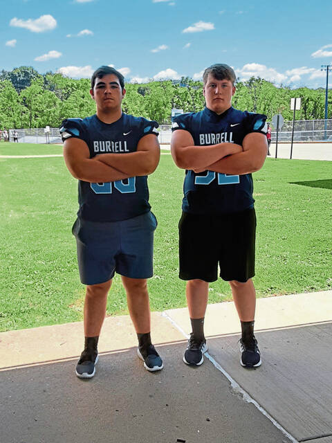 Burrell to lean on pair of senior linemen