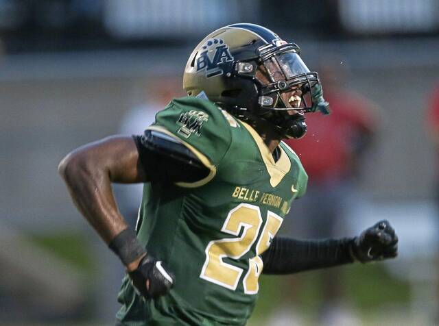 Quinton Martin’s 3 touchdowns lead Belle Vernon past Laurel Highlands