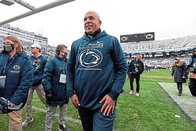 Penn State’s James Franklin to arrive via helicopter to watch Quinton Martin, Belle Vernon play Laurel Highlands