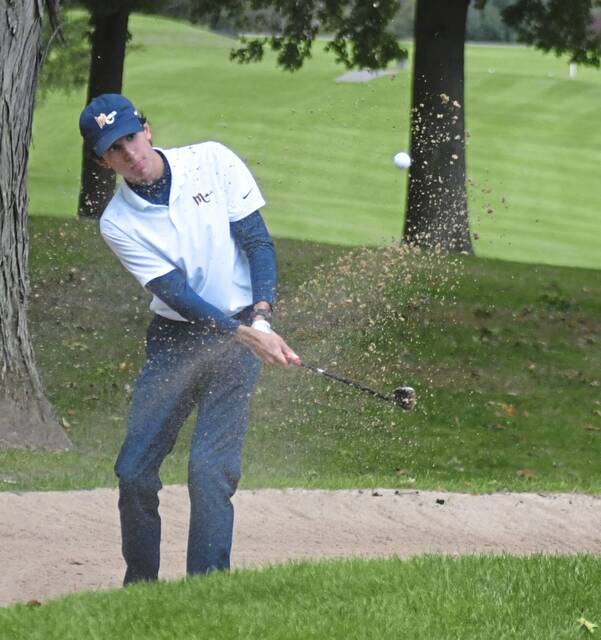Ace for Mars’ Blake Bertolo highlights first round of WPIAL 3A golf championship
