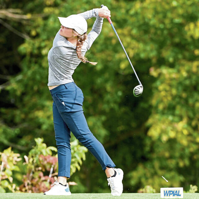 Quaker Valley’s Eva Bulger overcomes challenging set-up to claim 4th WPIAL girls golf title
