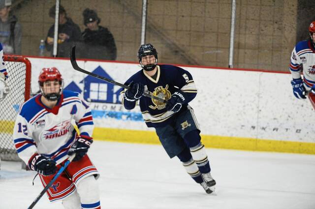 Rebuilding Hampton hopes to overcome 
smallest roster in PIHL