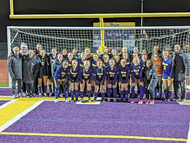 Plum girls soccer wins at home to clinch section crown