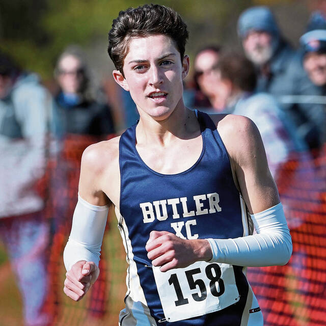 Butler’s Drew Griffith sets course record at Tri-State cross country event
