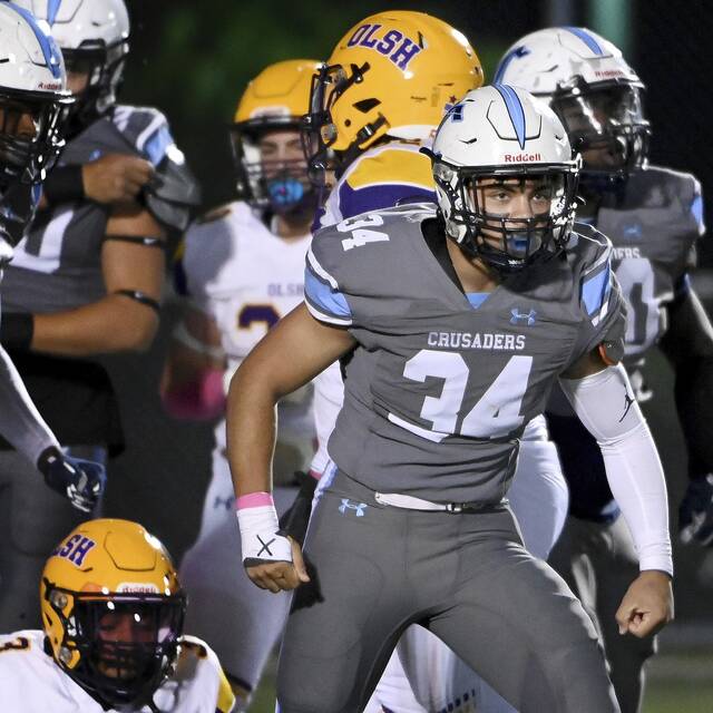 OLSH loses star QB in warmups; No. 1 Bishop Canevin clinches 1st conference title since ’11