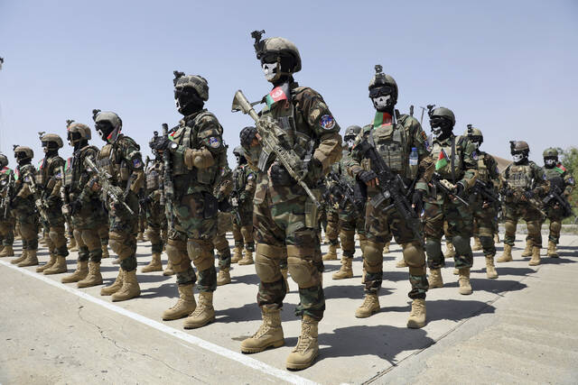 Russia recruiting U.S.-trained Afghan commandos, vets say 