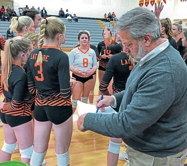 North Catholic overcomes slow start to eliminate Latrobe from PIAA girls volleyball playoffs