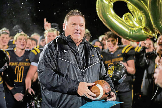 Thomas Jefferson runs over Latrobe, gives coach Bill Cherpak 300th win