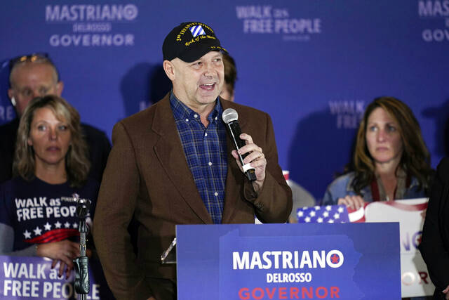 Doug Mastriano concedes Pa. governor’s race in statement<span class="headline-video">Video <i class="fa-solid fa-circle-play"></i></span>