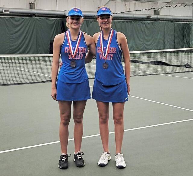 Young doubles duo makes impact for Chartiers Valley tennis