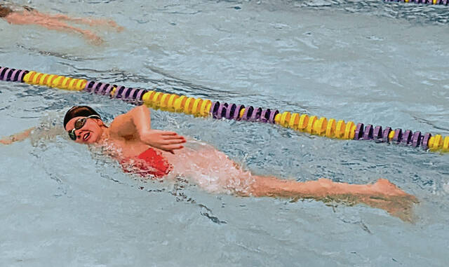 Plum girls swim team boasts talent, depth