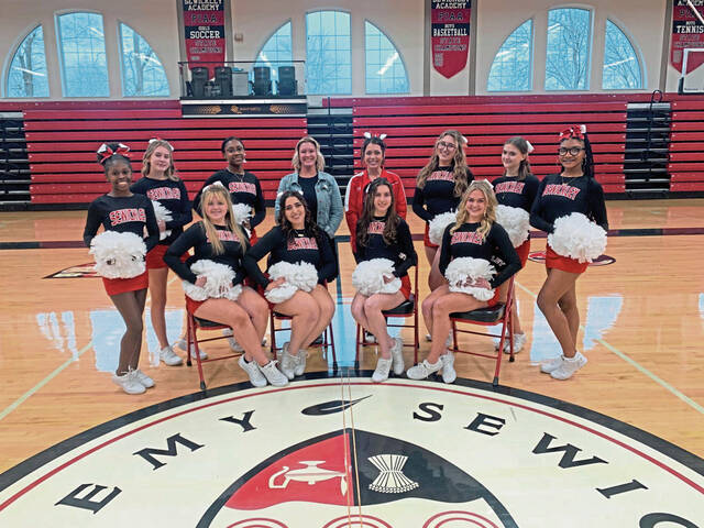 Sewickley Academy cheerleaders bring spirit to winter sports programs