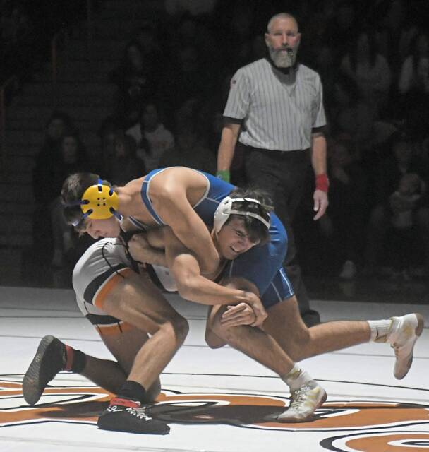 Despite being shorthanded, Latrobe wrestling team still too much for Derry