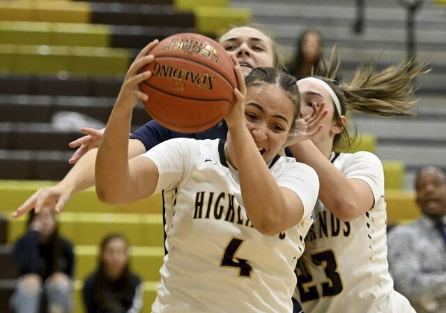 Win over nemesis Knoch gives Highlands girls basketball team shot of confidence