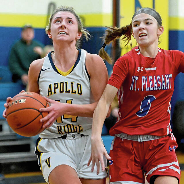 Apollo-Ridge girls hold serve with win over Mt. Pleasant