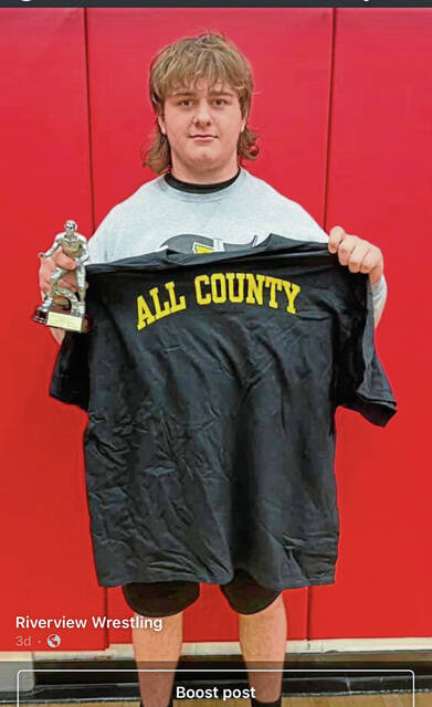 Riverview’s Anthony Tigano displays improvement with medal at Allegheny County tournament