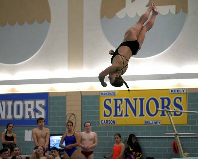Latrobe diver wins back-to-back WCCA championships