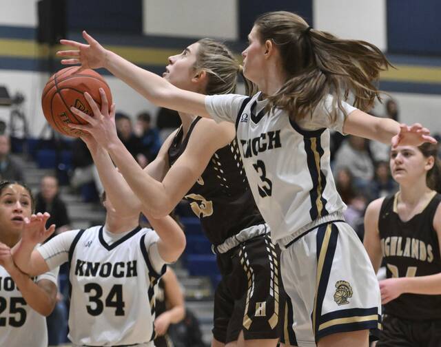 Senior grabs starting spot, makes impact in paint for Highlands girls