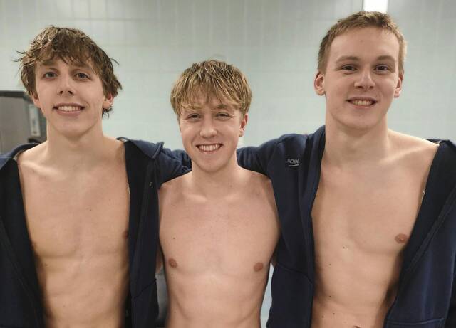 Franklin Regional boys swimmers win 27th section title, turn focus to WPIALs